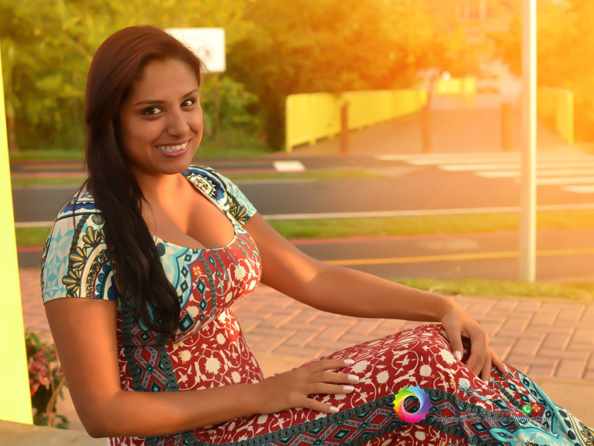 Thatyanne Gomes de Miranda ensaio no Parque Deck Sul df