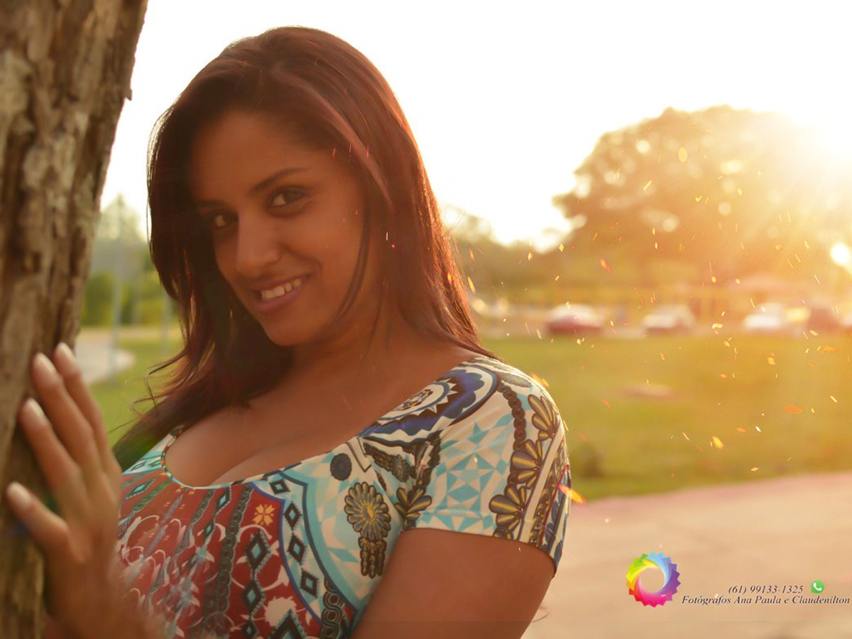 Thatyanne Gomes de Miranda ensaio no Parque Deck Sul df