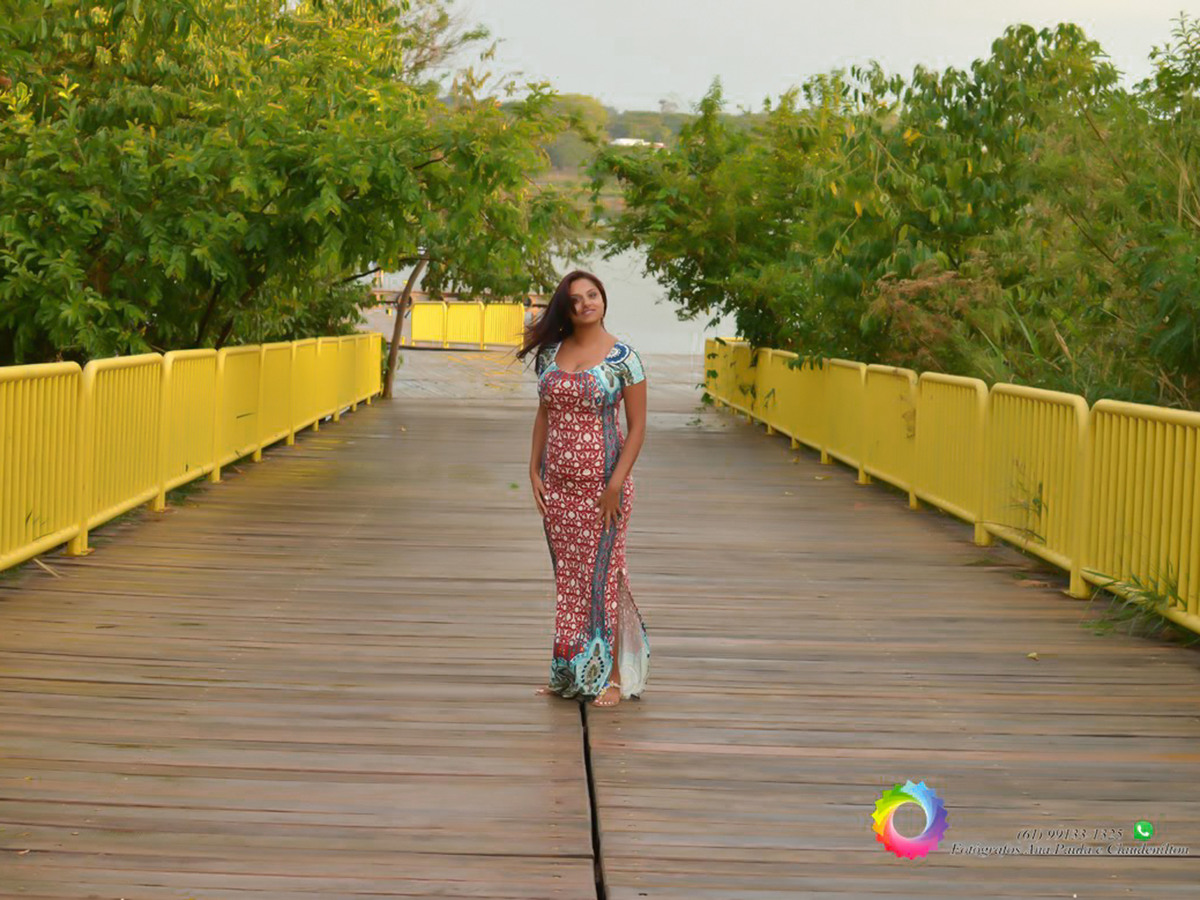 Thatyanne Gomes de Miranda ensaio no Parque Deck Sul df