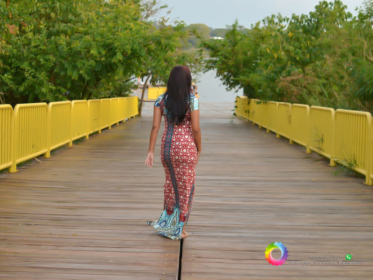 Thatyanne Gomes de Miranda ensaio no Parque Deck Sul df