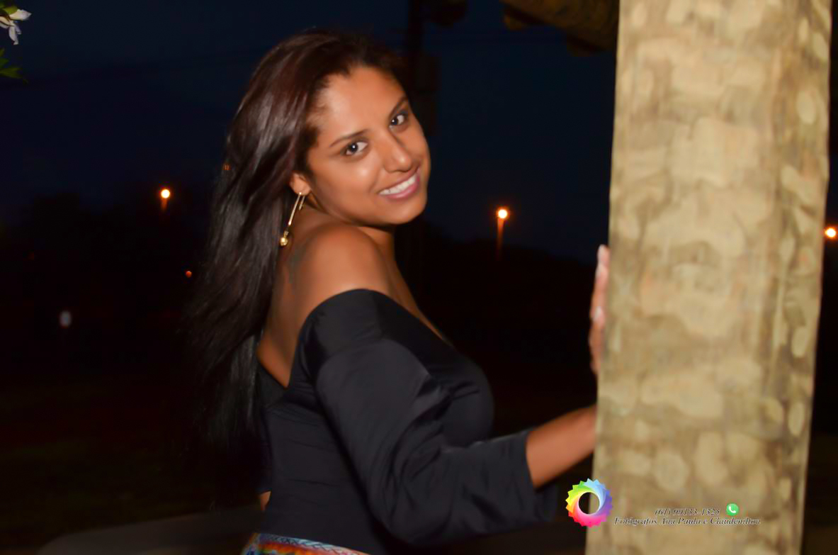 A noite Thatyanne Gomes de Miranda ensaio no Parque Deck Sul df