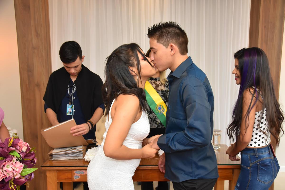 Cartório do 7º Ofício de Ceilândia Casamento de Laleska e Pedro