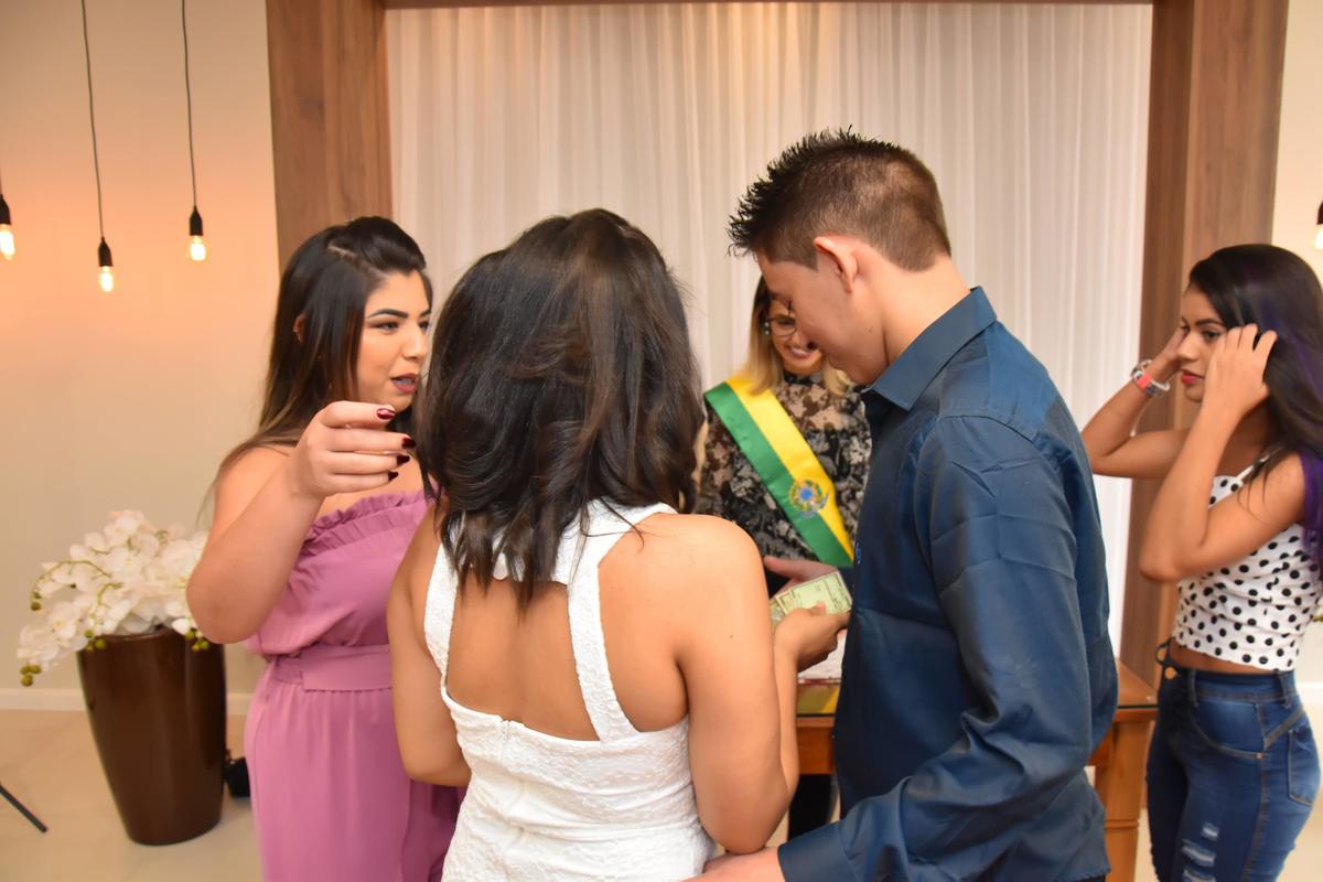 Cartório do 7º Ofício de Ceilândia Casamento de Laleska e Pedro