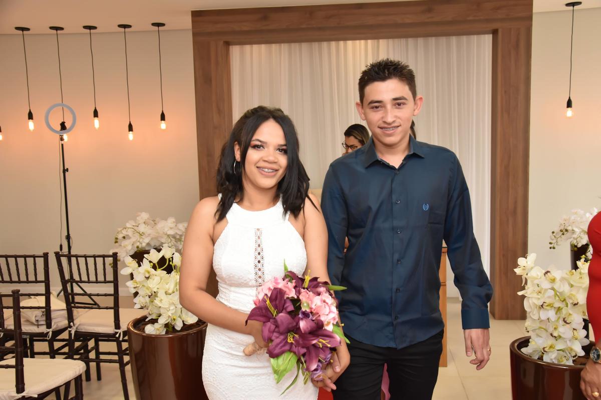Cartório do 7º Ofício de Ceilândia Casamento de Laleska e Pedro