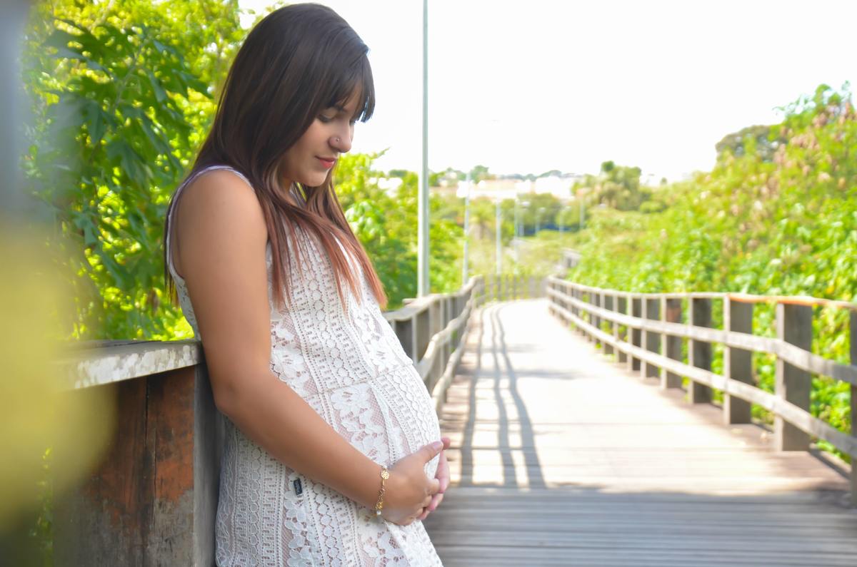 ensaio de gestante Ponte Chão de Flores  em Sobradinho II