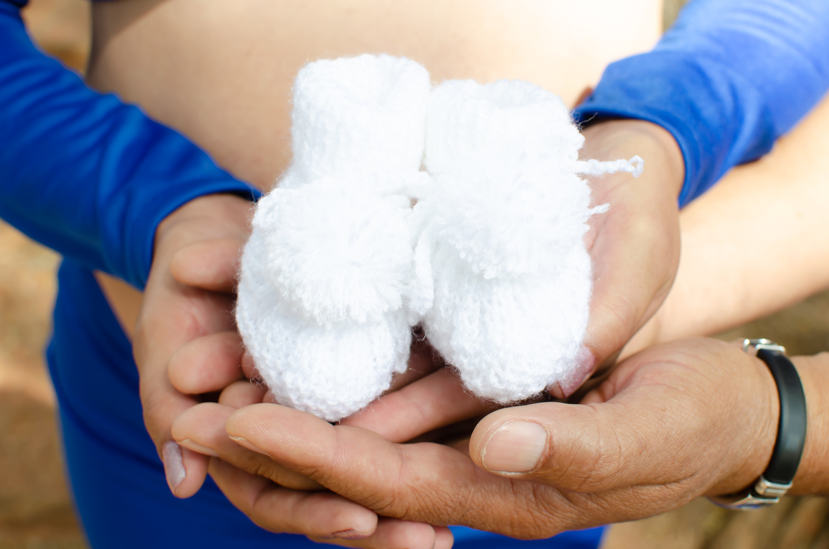 ensaio fotográfico de gestante Praça dos Cristais