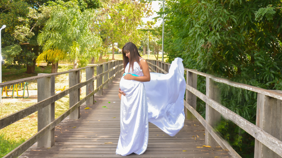 ensaio fotográfico de gestante Ponte Chão de Flores  em Sobradinho II