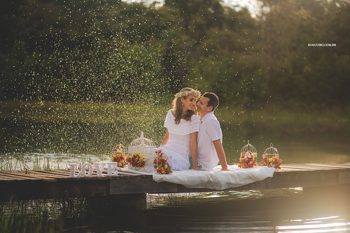 luzes de um final de tarde