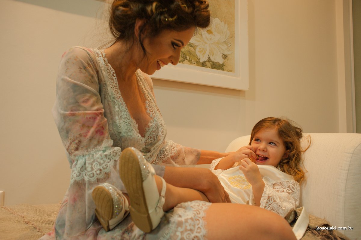 mae e filha sozinhas