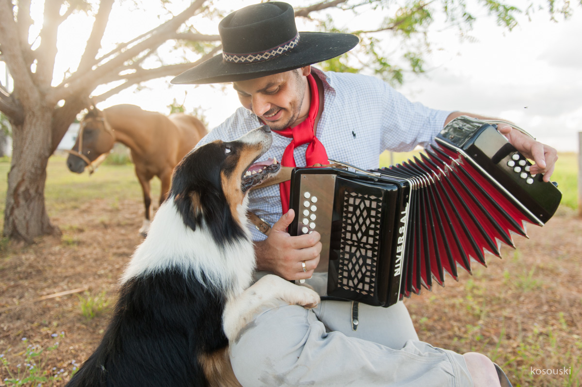 pre casamento com cachorros