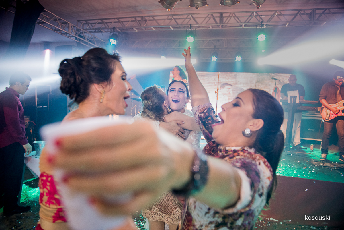 boate azul no casamento