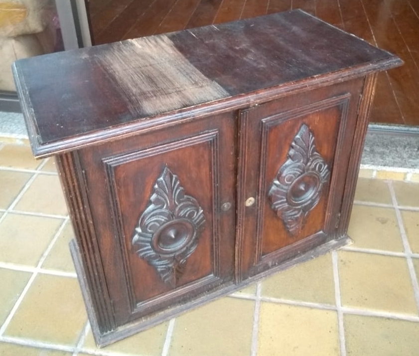 - MINI BUFFET - 
- RESTAURAÇÃO/RECUPERAÇÃO -
- Técnica Provençal com Desgaste -
ANTES