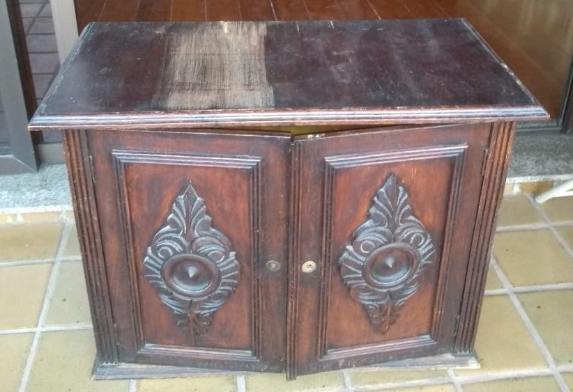 - MINI BUFFET - 
- RESTAURAÇÃO/RECUPERAÇÃO -
- Técnica Provençal com Desgaste -
ANTES