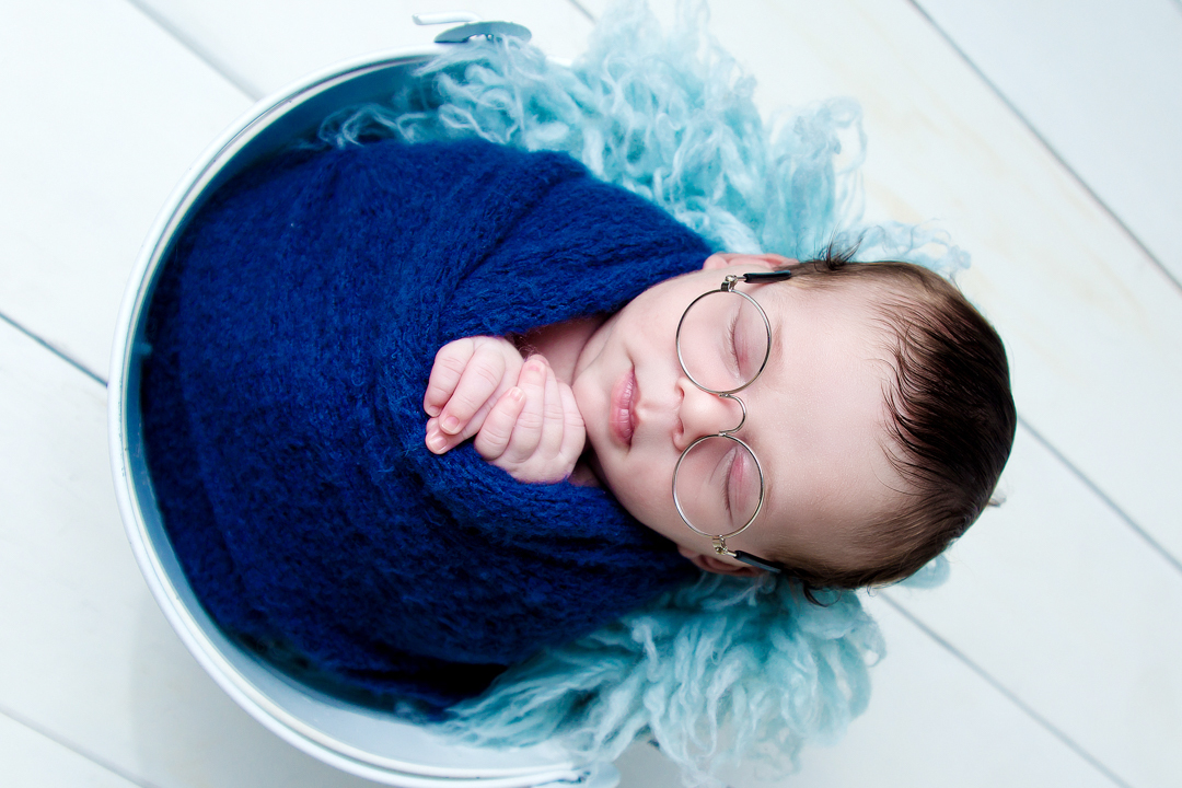 Ensaio de bebê recém nascido