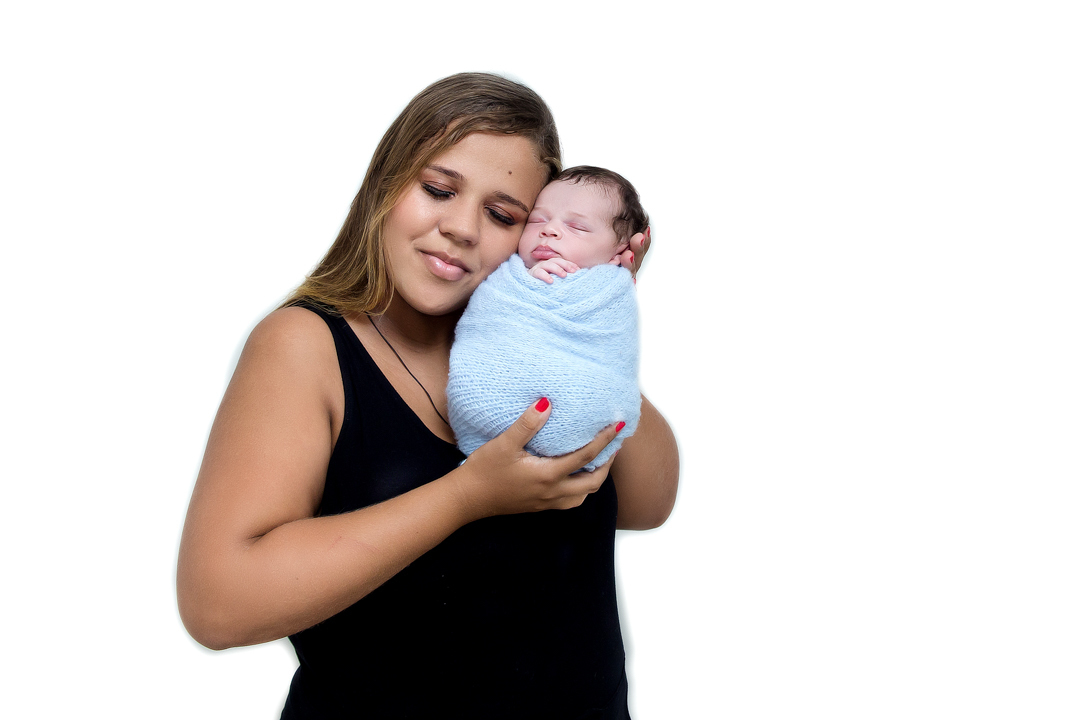 Ensaio de bebê recém nascido