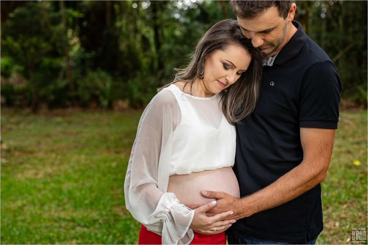 Elaine e Jair esperando o Pedro Henrique