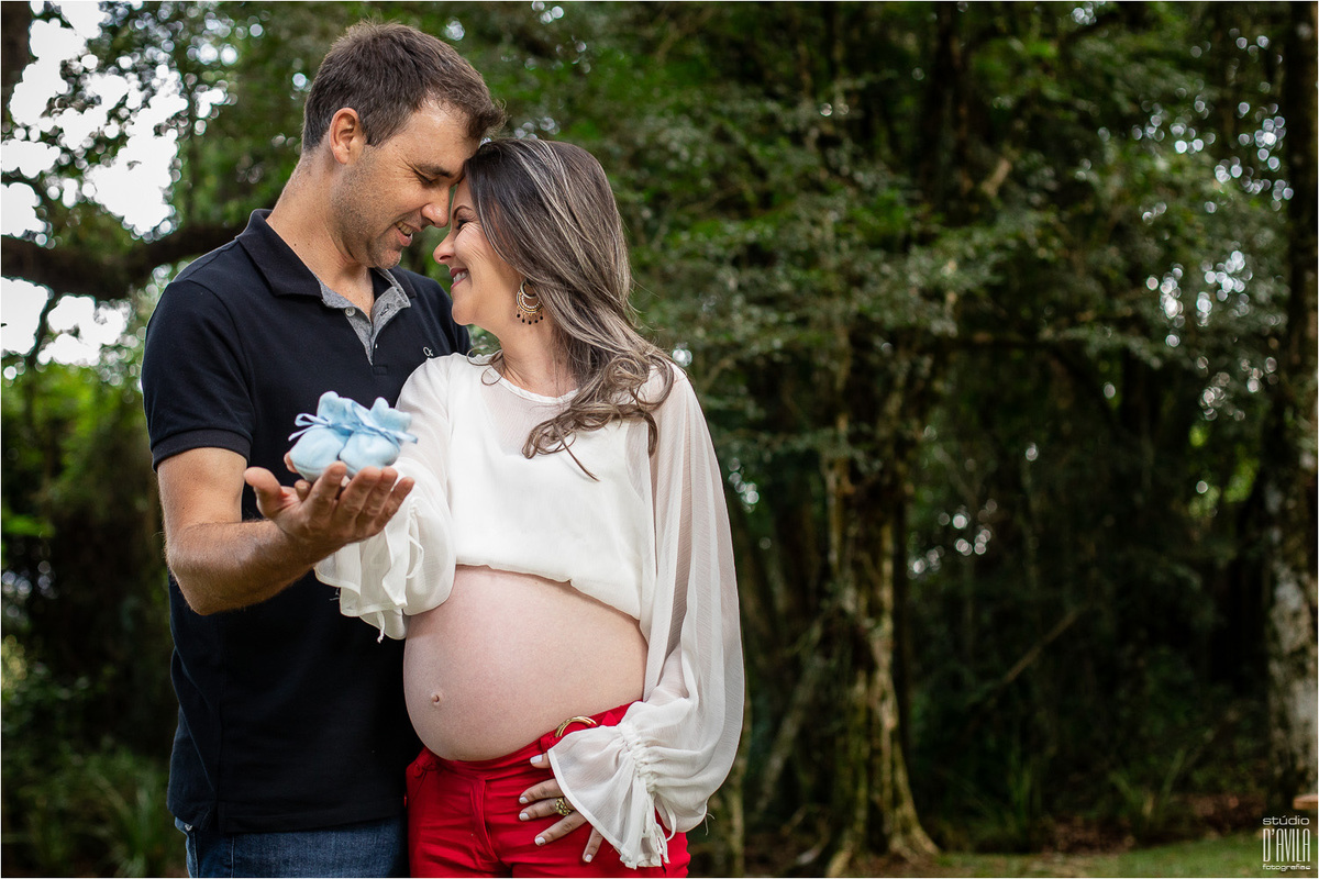 Elaine e Jair esperando o Pedro Henrique