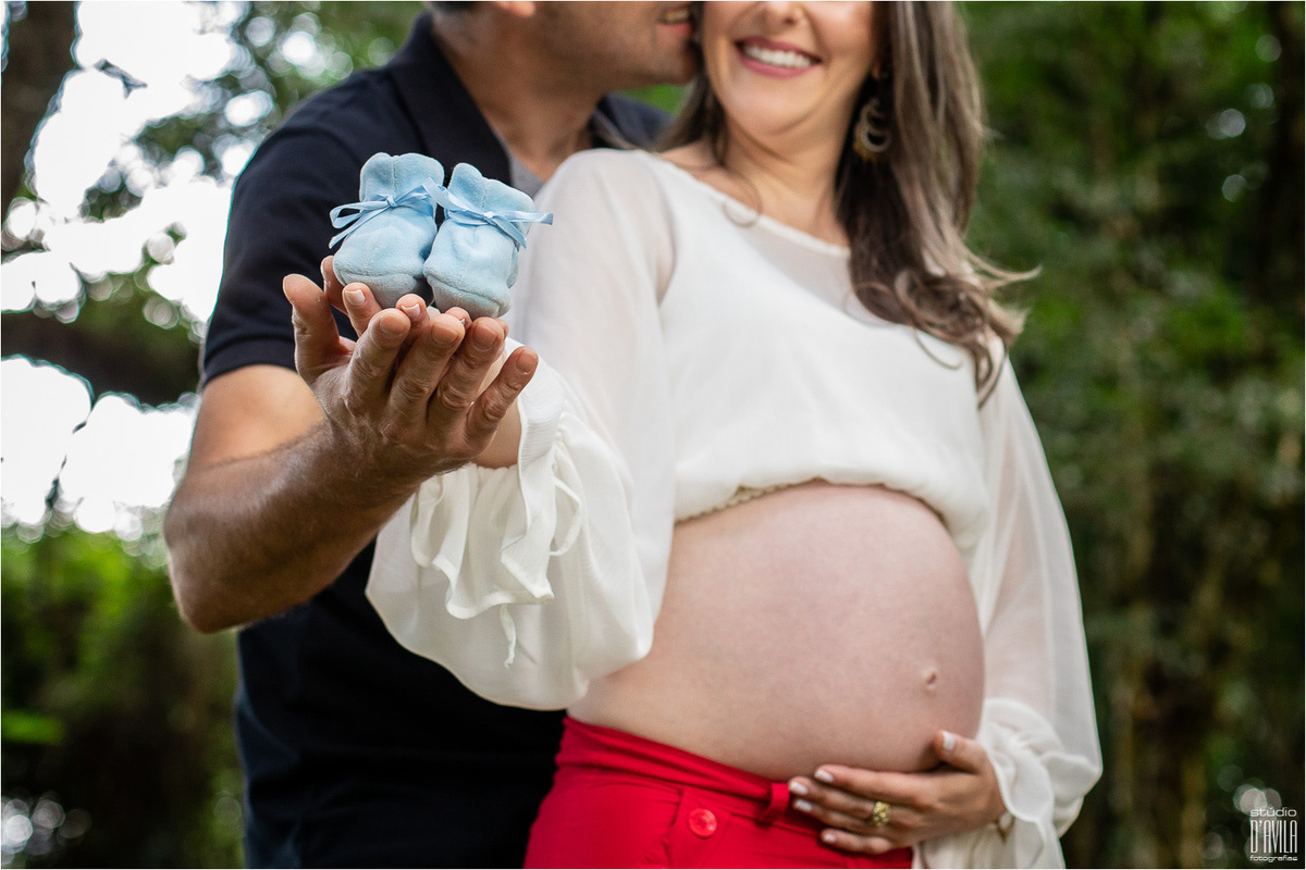 Elaine e Jair esperando o Pedro Henrique