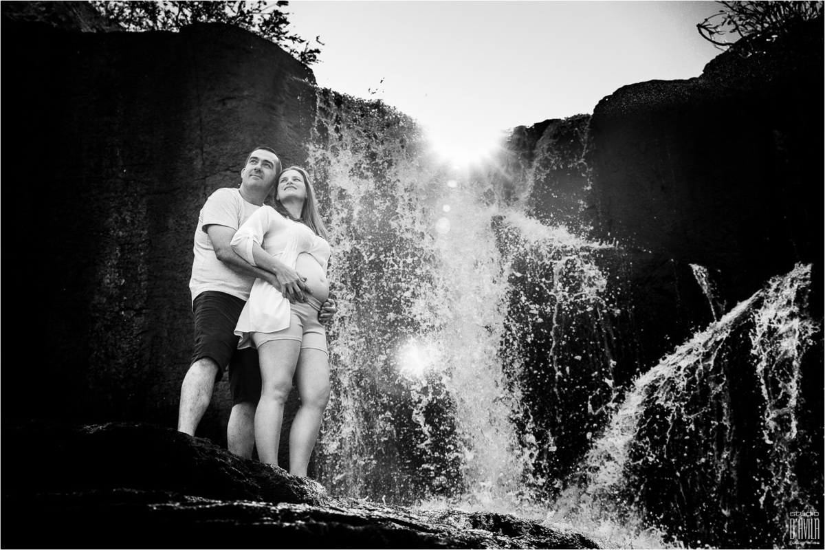 Gisi e Rogério à espera do Miguel