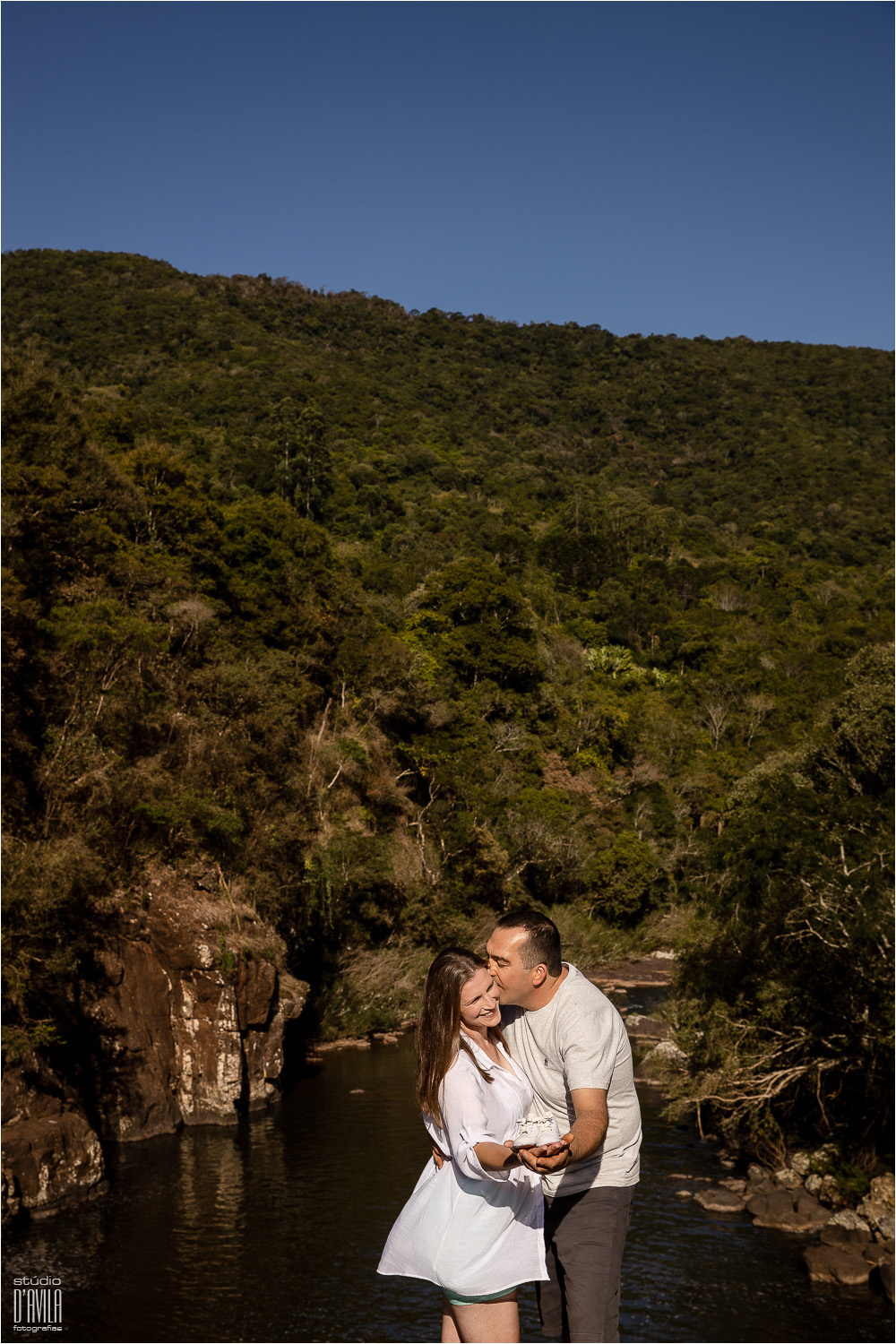 Gisi e Rogério à espera do Miguel