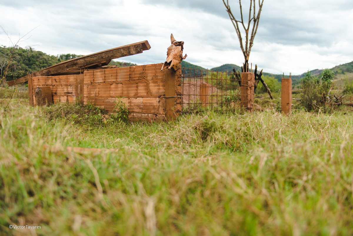Fotos do rompimento da barragem da Samarco ocorrido em Mariana MG com lama destruição e ruínas em Paracatu de baixo Minas Gerais