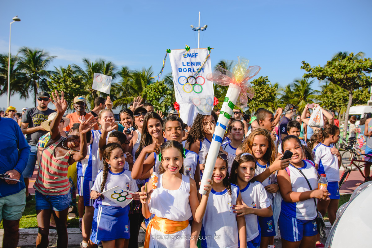 Passagem da tocha olimpica em Vila velha e Vitoria Espirito Santo chama olimpica Olimpiadas 2016 Rio2016 Rio Rio de Janeiro alegria jogos olimpicos Coca Cola Nissan Bradesco