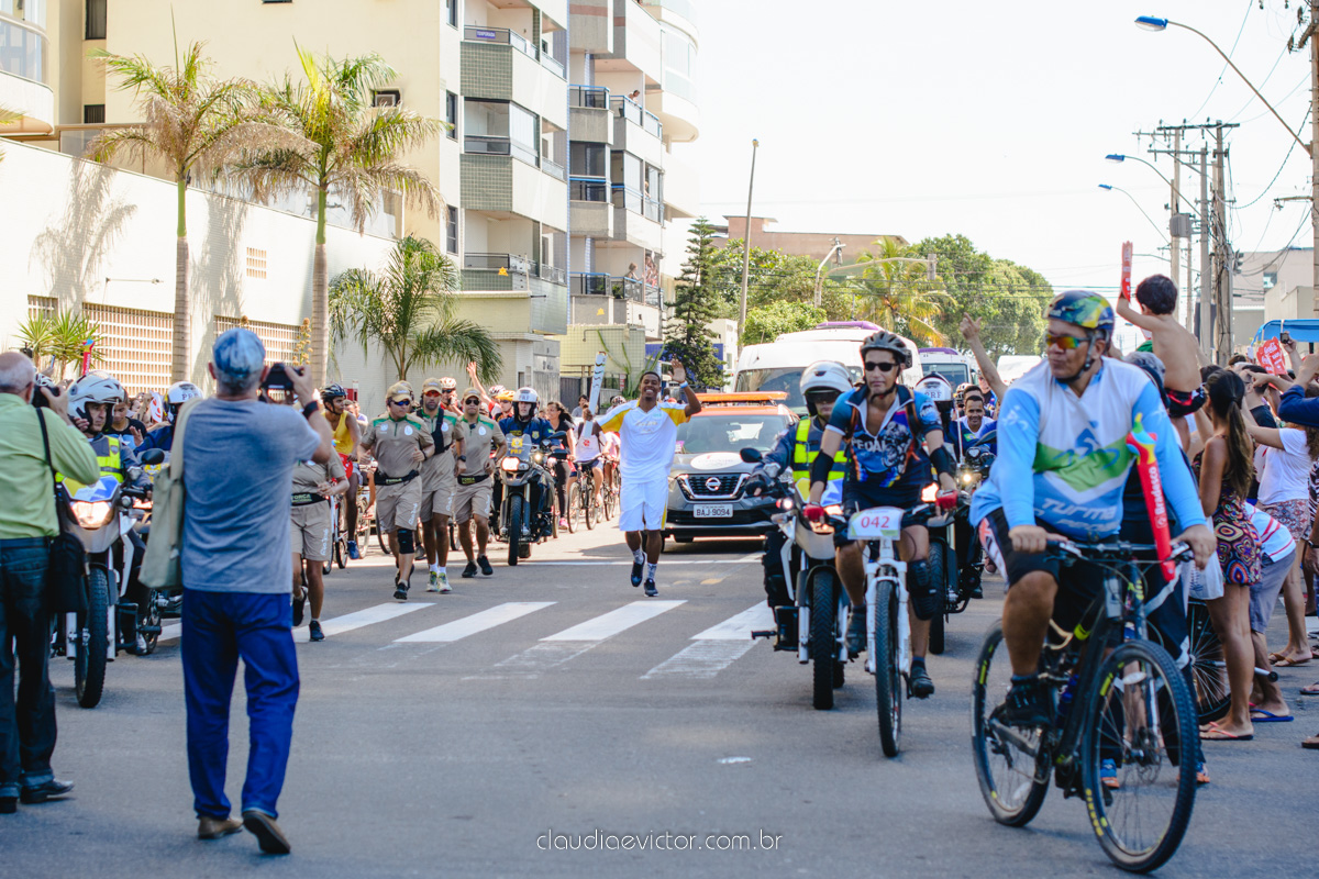 Passagem da tocha olimpica em Vila velha e Vitoria Espirito Santo chama olimpica Olimpiadas 2016 Rio2016 Rio Rio de Janeiro alegria jogos olimpicos Coca Cola Nissan Bradesco