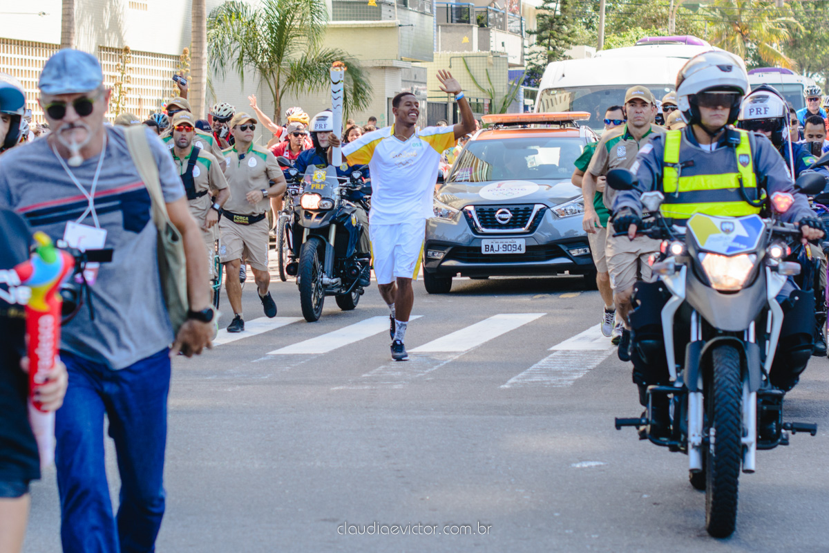 Passagem da tocha olimpica em Vila velha e Vitoria Espirito Santo chama olimpica Olimpiadas 2016 Rio2016 Rio Rio de Janeiro alegria jogos olimpicos Coca Cola Nissan Bradesco