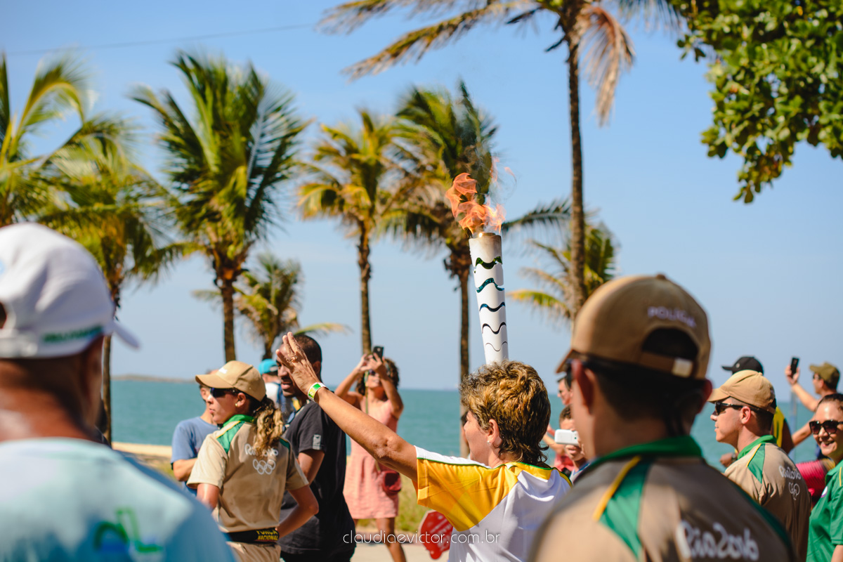 Passagem da tocha olimpica em Vila velha e Vitoria Espirito Santo chama olimpica Olimpiadas 2016 Rio2016 Rio Rio de Janeiro alegria jogos olimpicos Coca Cola Nissan Bradesco