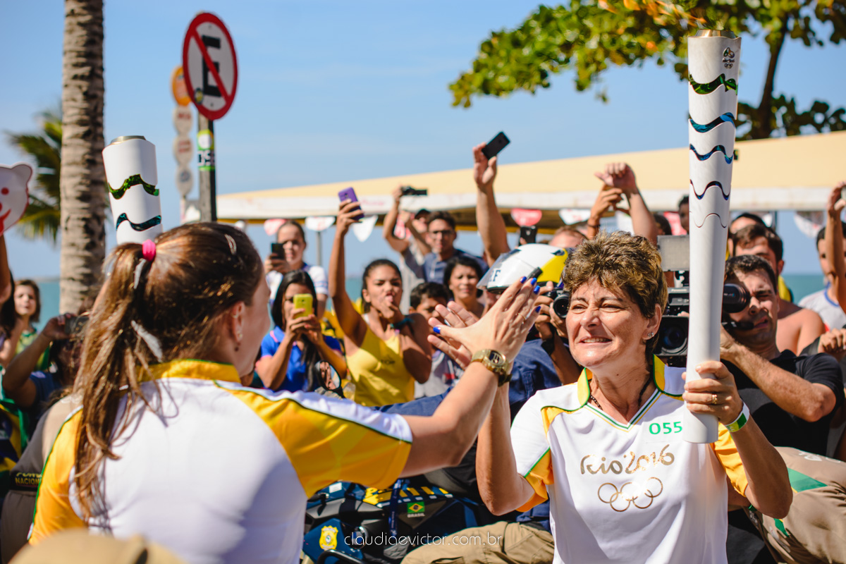 Passagem da tocha olimpica em Vila velha e Vitoria Espirito Santo chama olimpica Olimpiadas 2016 Rio2016 Rio Rio de Janeiro alegria jogos olimpicos Coca Cola Nissan Bradesco