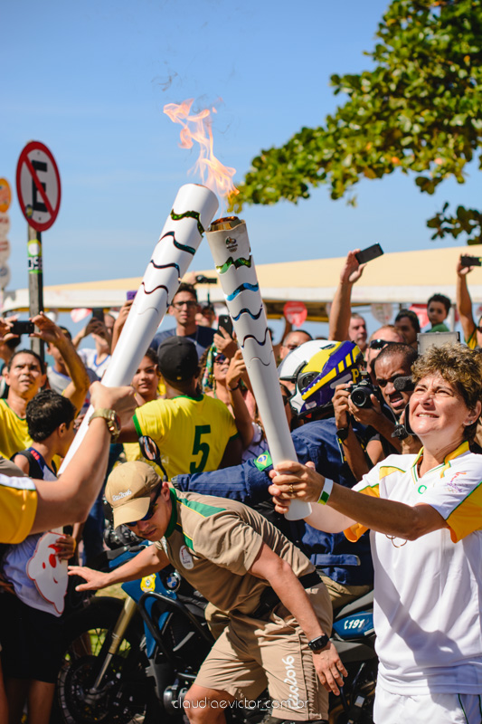 Passagem da tocha olimpica em Vila velha e Vitoria Espirito Santo chama olimpica Olimpiadas 2016 Rio2016 Rio Rio de Janeiro alegria jogos olimpicos Coca Cola Nissan Bradesco