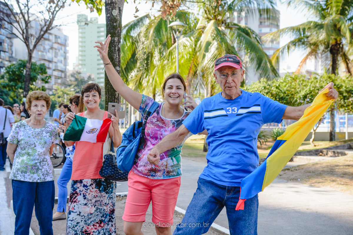 Passagem da tocha olimpica em Vila velha e Vitoria Espirito Santo chama olimpica Olimpiadas 2016 Rio2016 Rio Rio de Janeiro alegria jogos olimpicos Coca Cola Nissan Bradesco