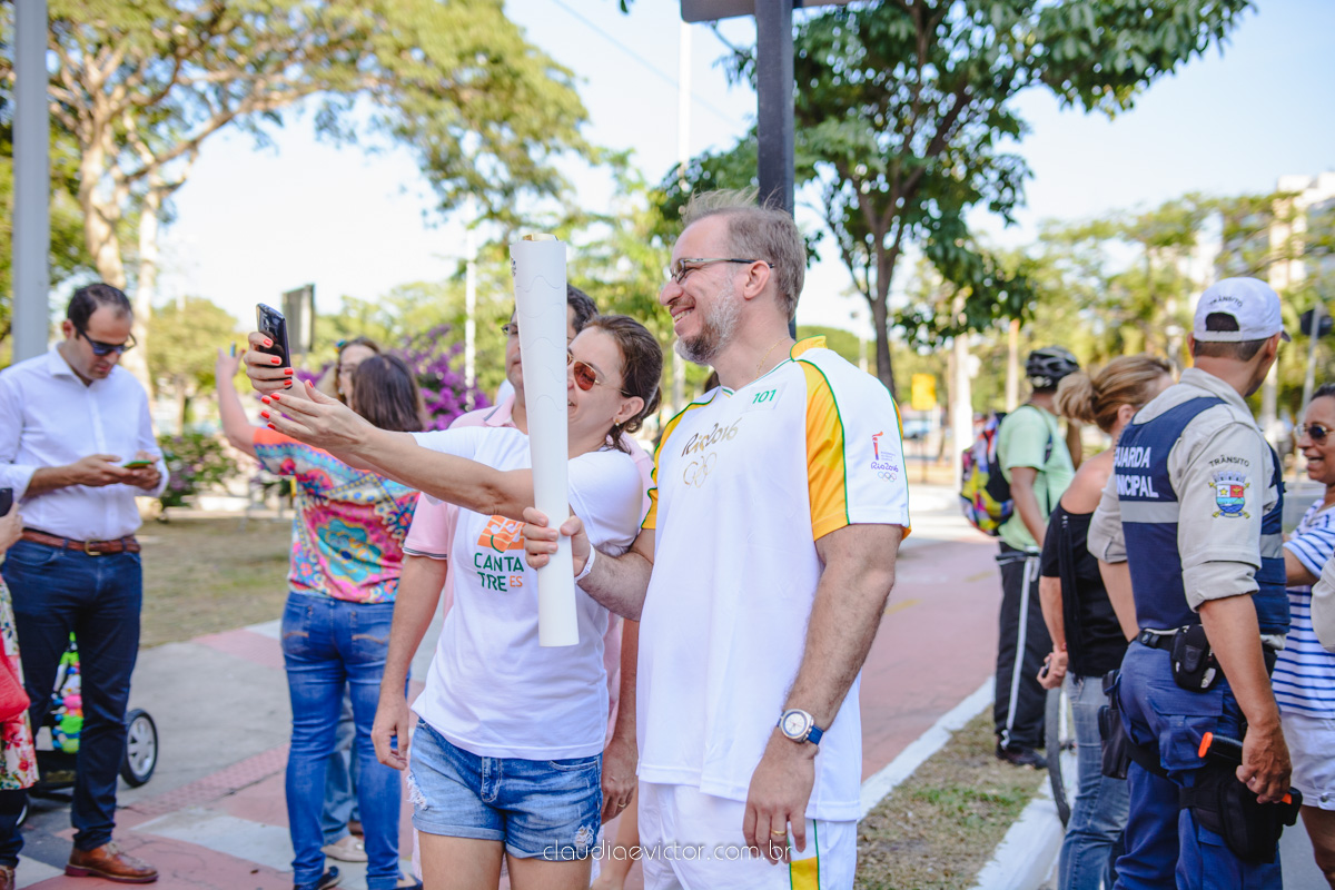 Passagem da tocha olimpica em Vila velha e Vitoria Espirito Santo chama olimpica Olimpiadas 2016 Rio2016 Rio Rio de Janeiro alegria jogos olimpicos Coca Cola Nissan Bradesco