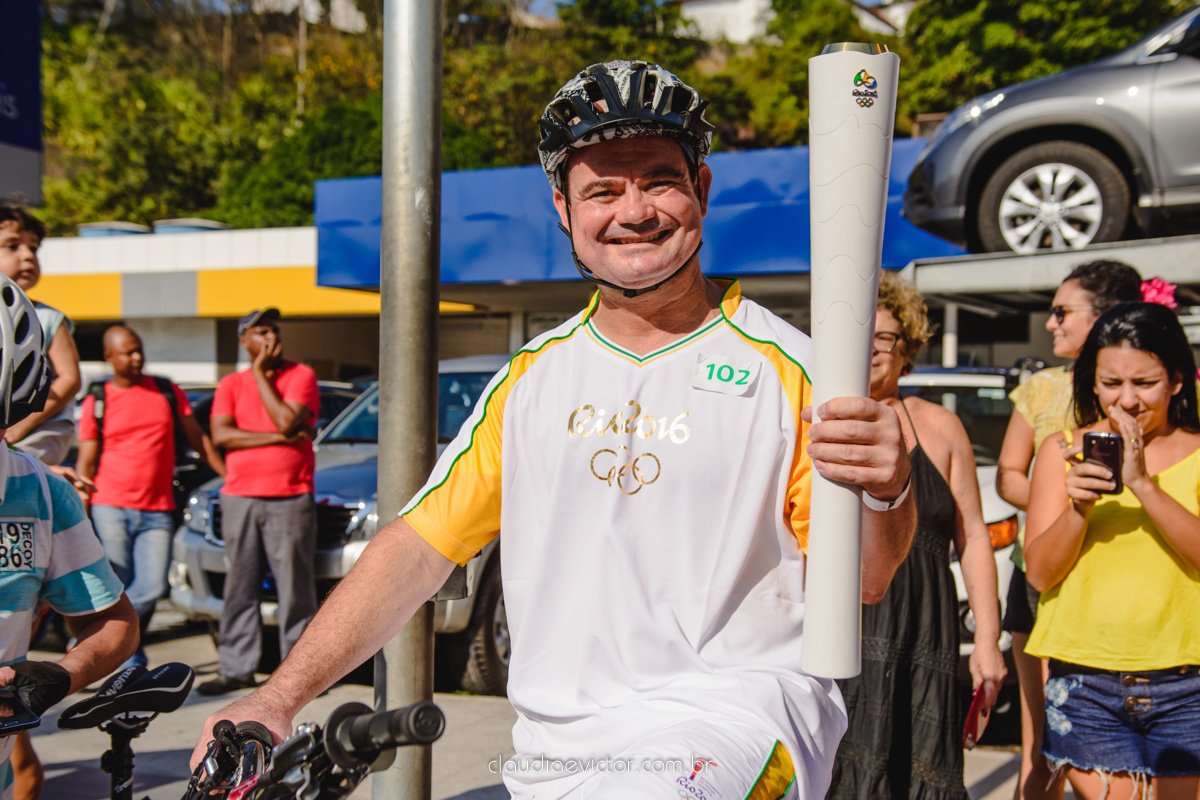 Passagem da tocha olimpica em Vila velha e Vitoria Espirito Santo chama olimpica Olimpiadas 2016 Rio2016 Rio Rio de Janeiro alegria jogos olimpicos Coca Cola Nissan Bradesco