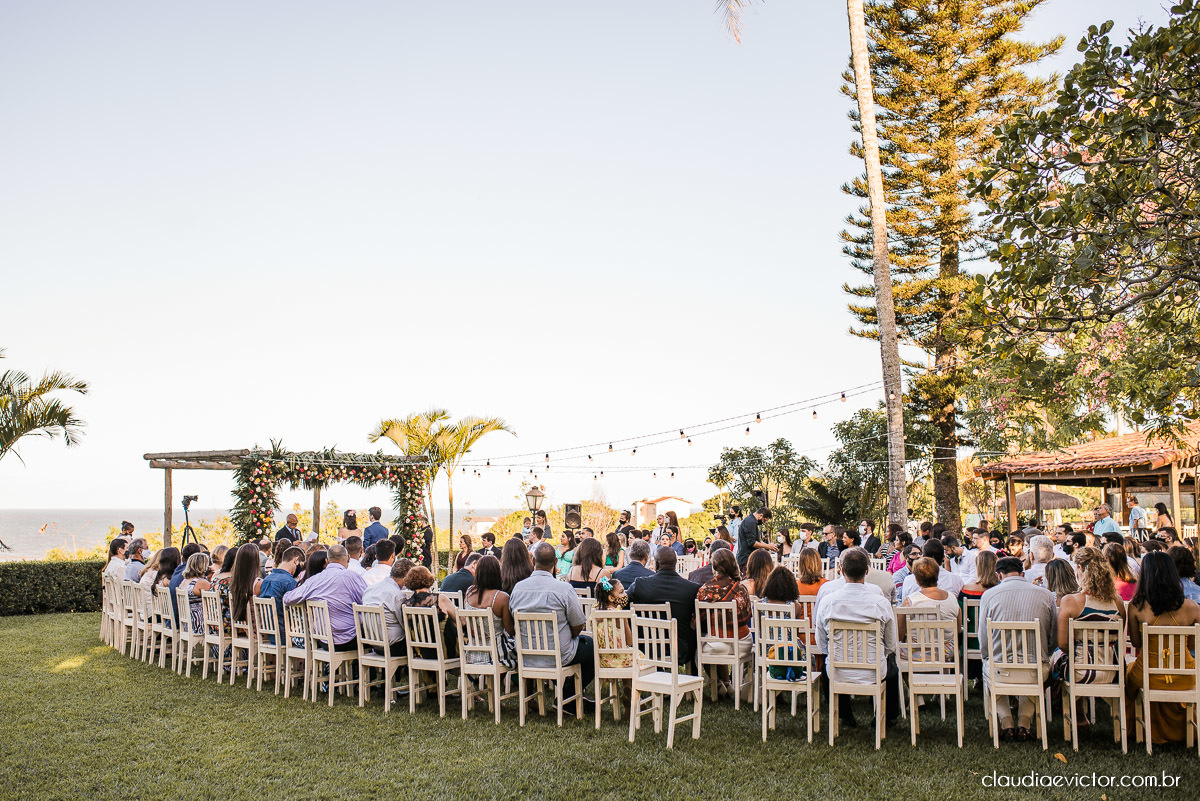 casamento ao ar livre de dia mini wedding vestido de noiva noivo bride wedding inspiration fotografo de casamento em vila velha fotografo de casamento em vitória espirito santo es ninho da roxinha serra por do sol de frente do mar