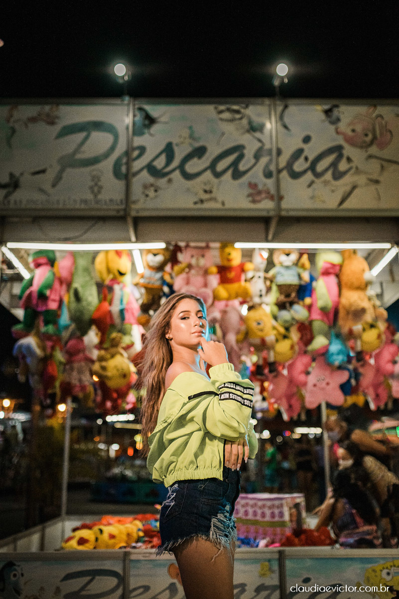 ensaio feminino 15 anos debutante por fotógrafo de casamento em vila velha fotografo de casamento em vitória espirito santo es parque de diversões pousada do Farol convento da Penha