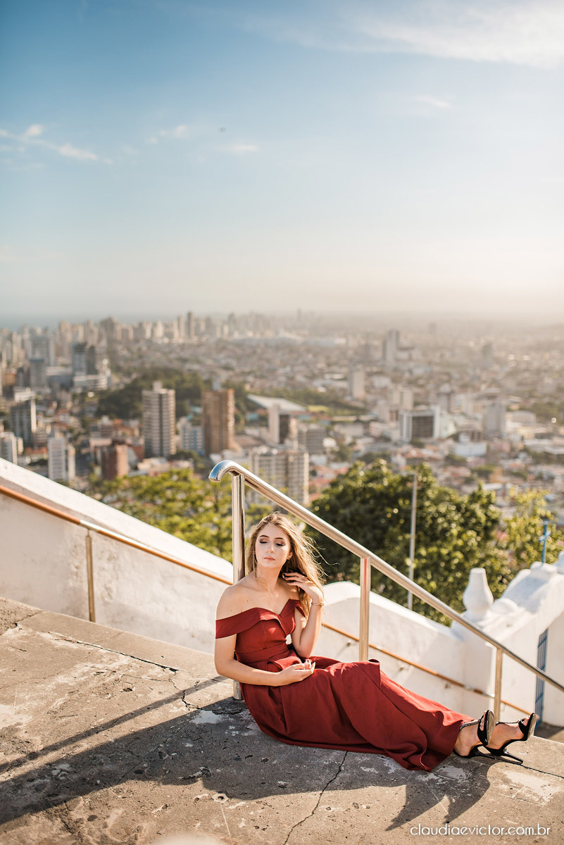 ensaio feminino 15 anos debutante por fotógrafo de casamento em vila velha fotografo de casamento em vitória espirito santo es parque de diversões pousada do Farol convento da Penha