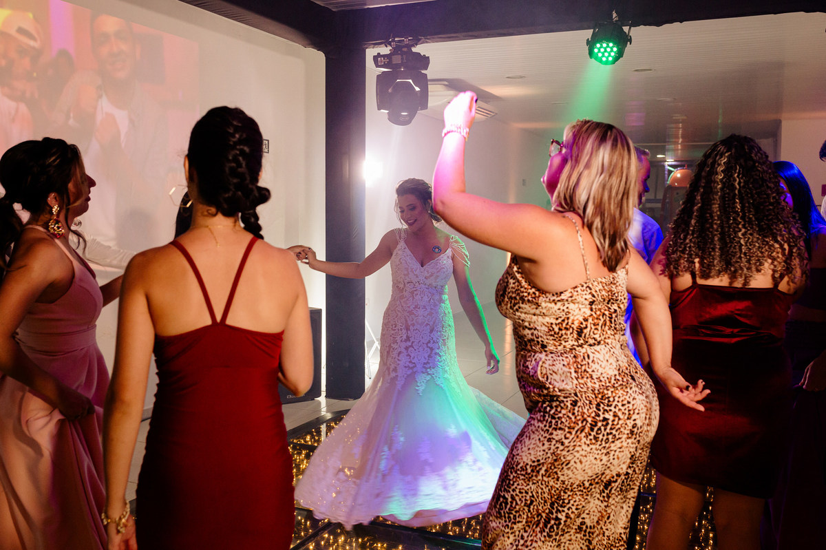 festa noiva e amigas