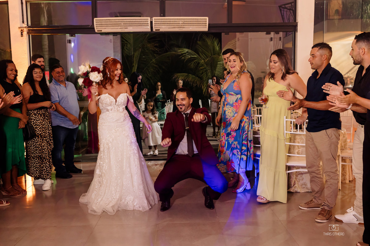 dança noivo e noiva