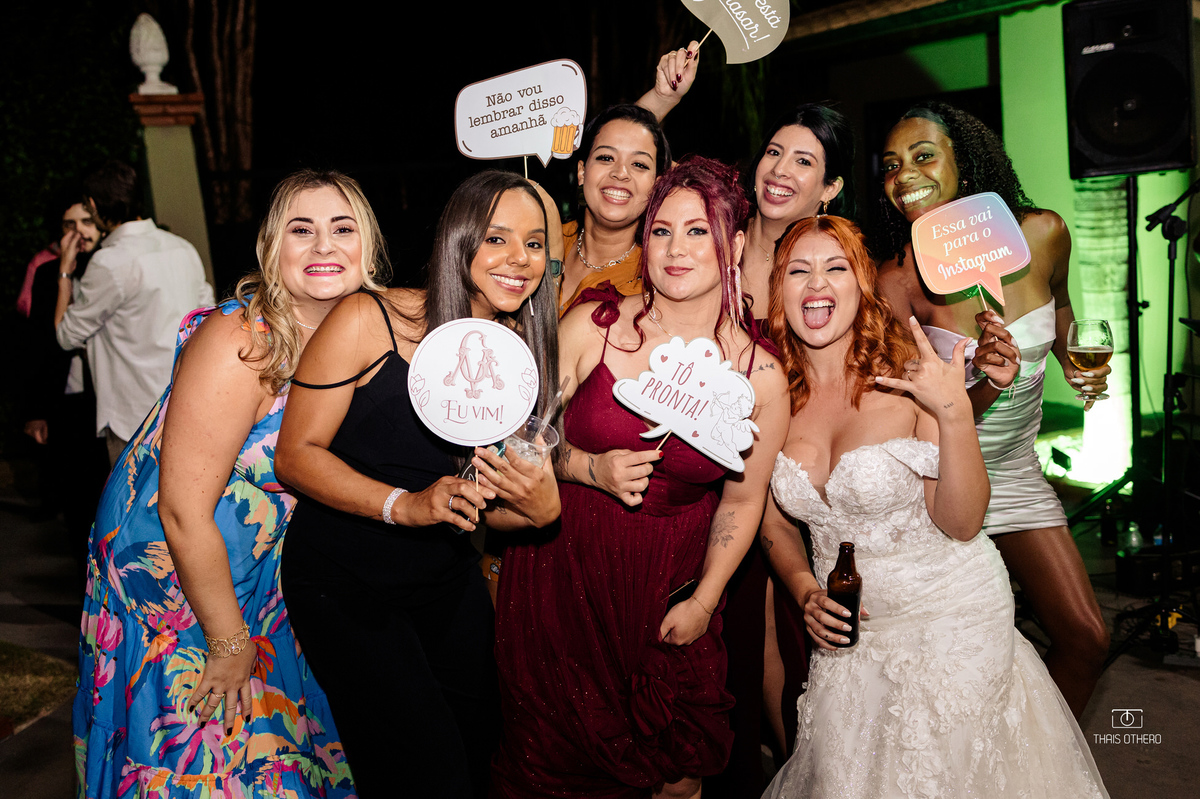 carinho com as amigas