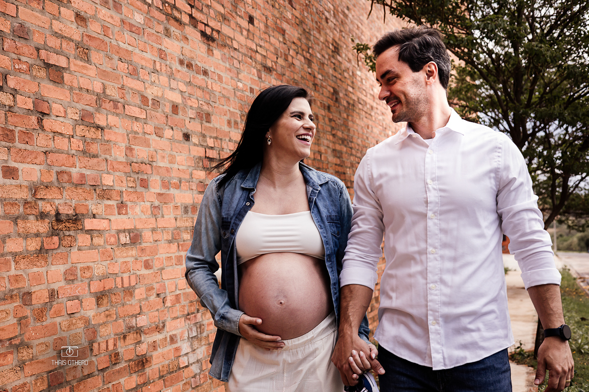 caminhado no ensaio de gestante