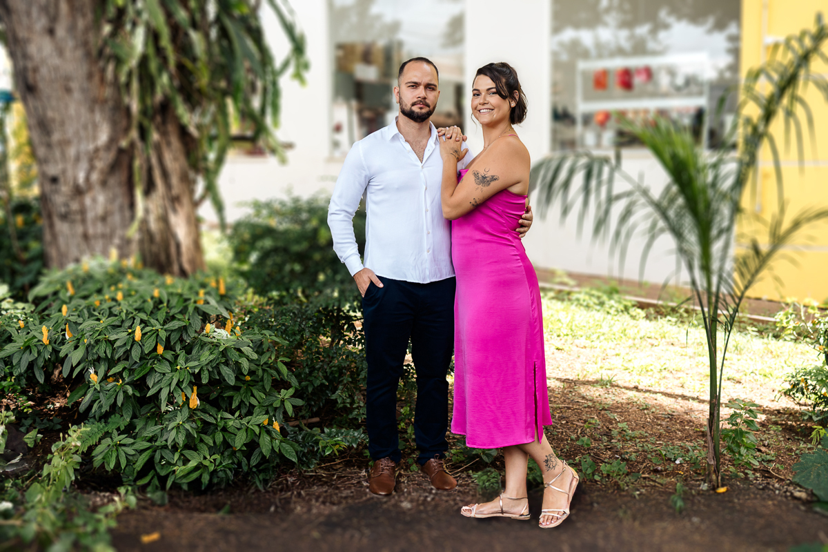 sessao de fotografia pos casamento na praca dos namorados