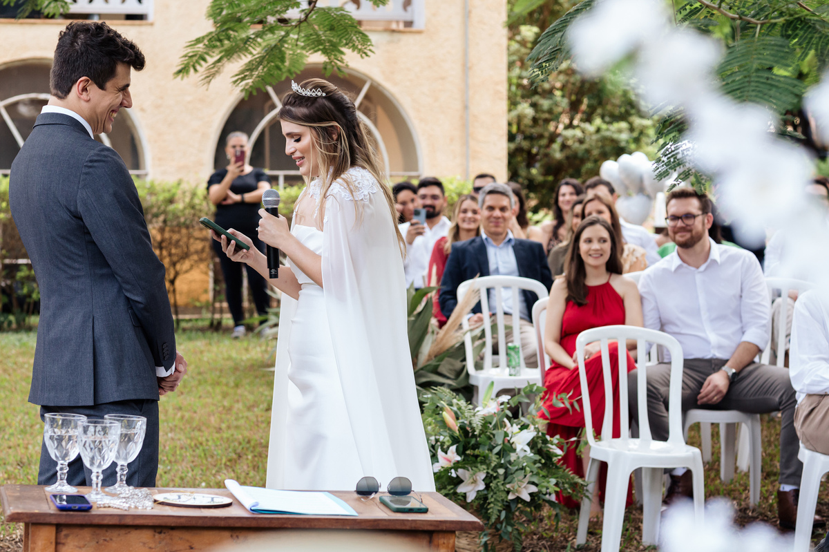 votos da noiva e noivo