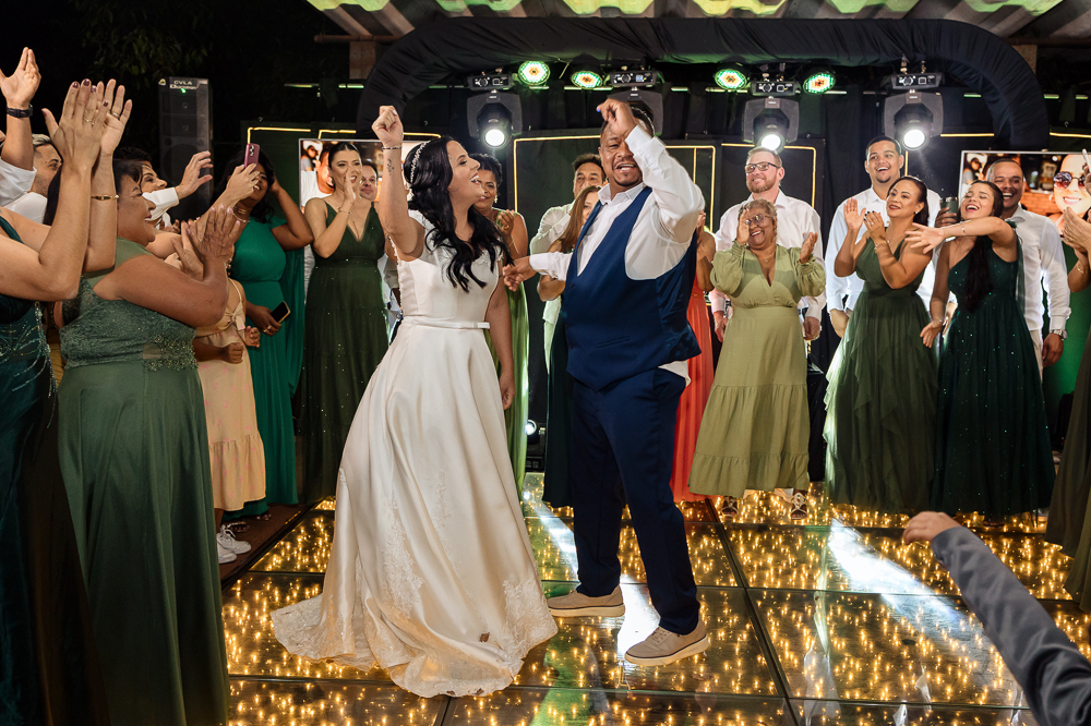 abertura da festa, dj rud som