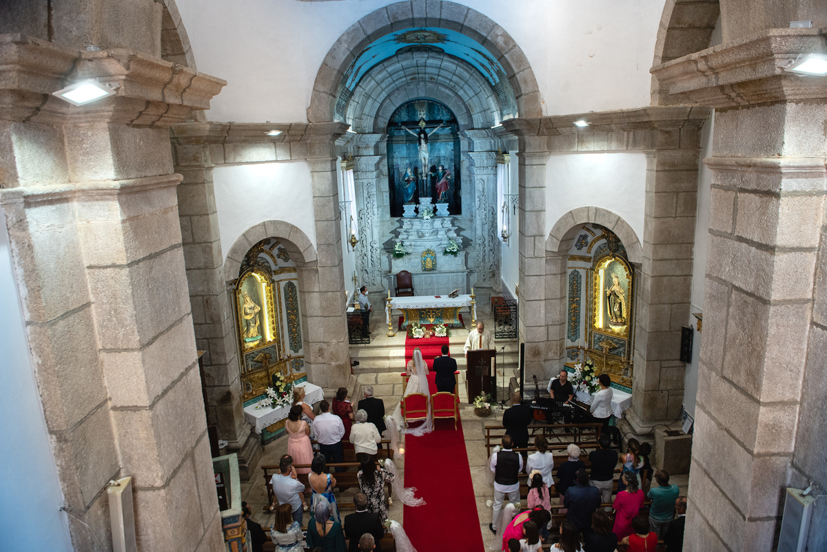 panorâmica da igreja
