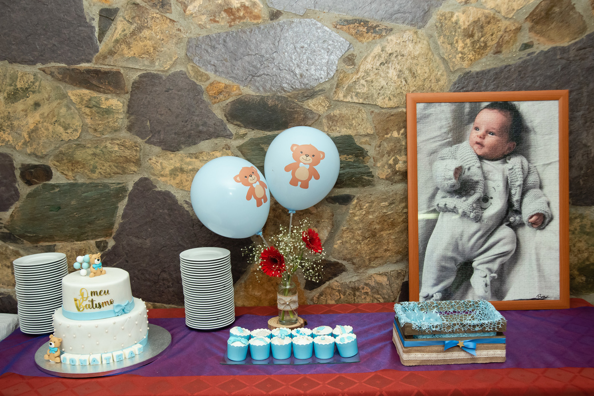 decoração de batizado