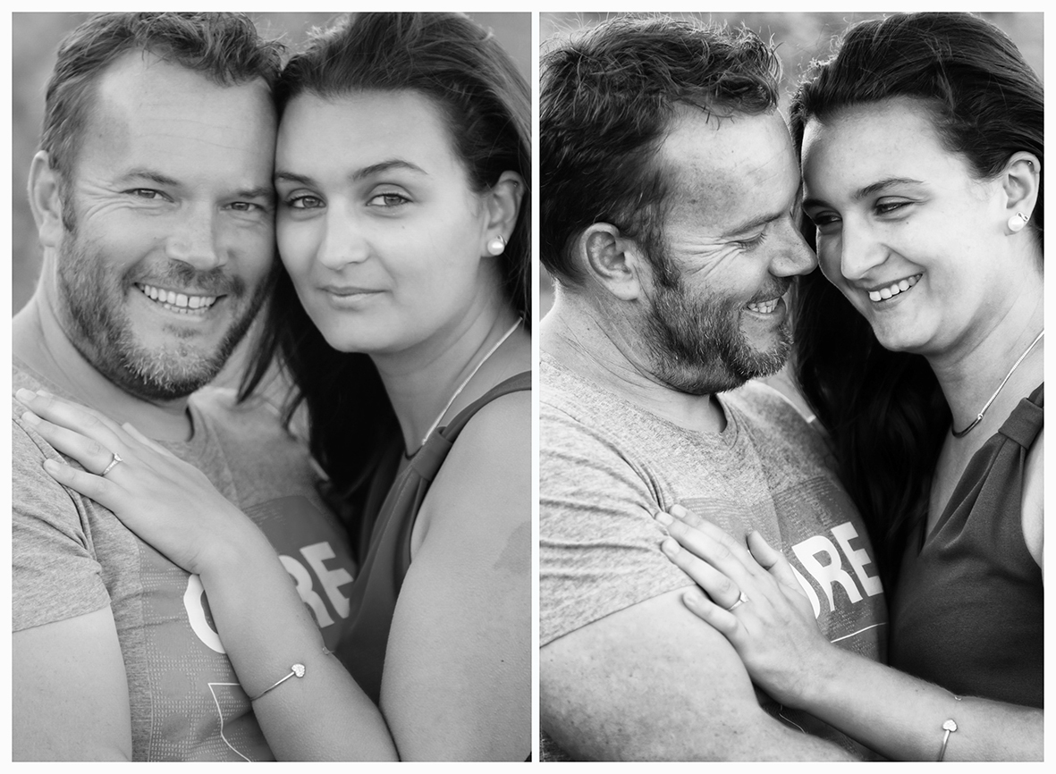 A felicidade dos noivos