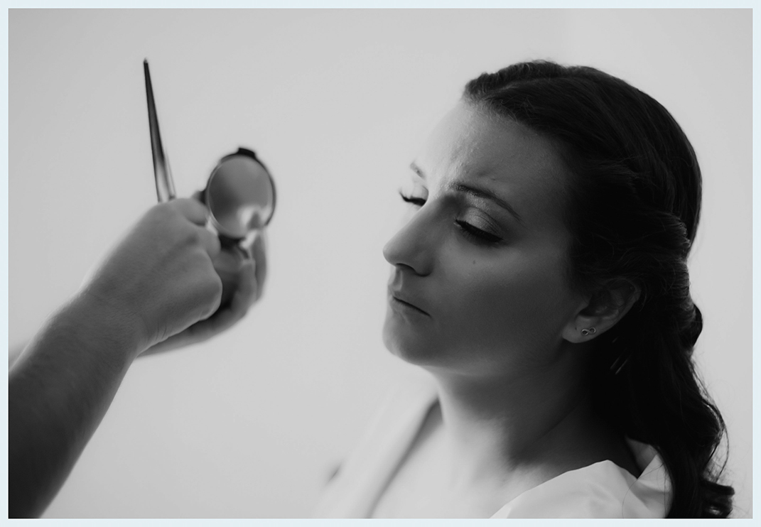 A maquilhagem do Pó de arroz