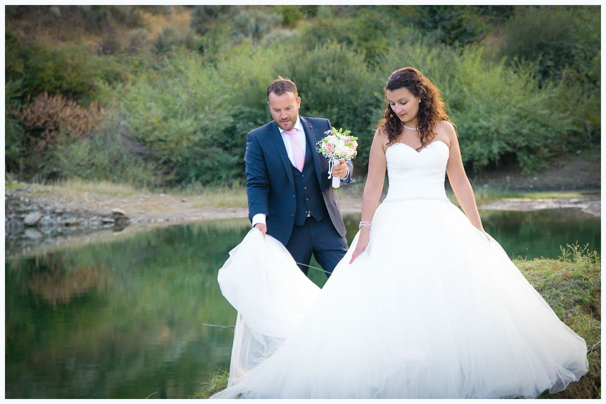 Sessão pós casamento no Azibo