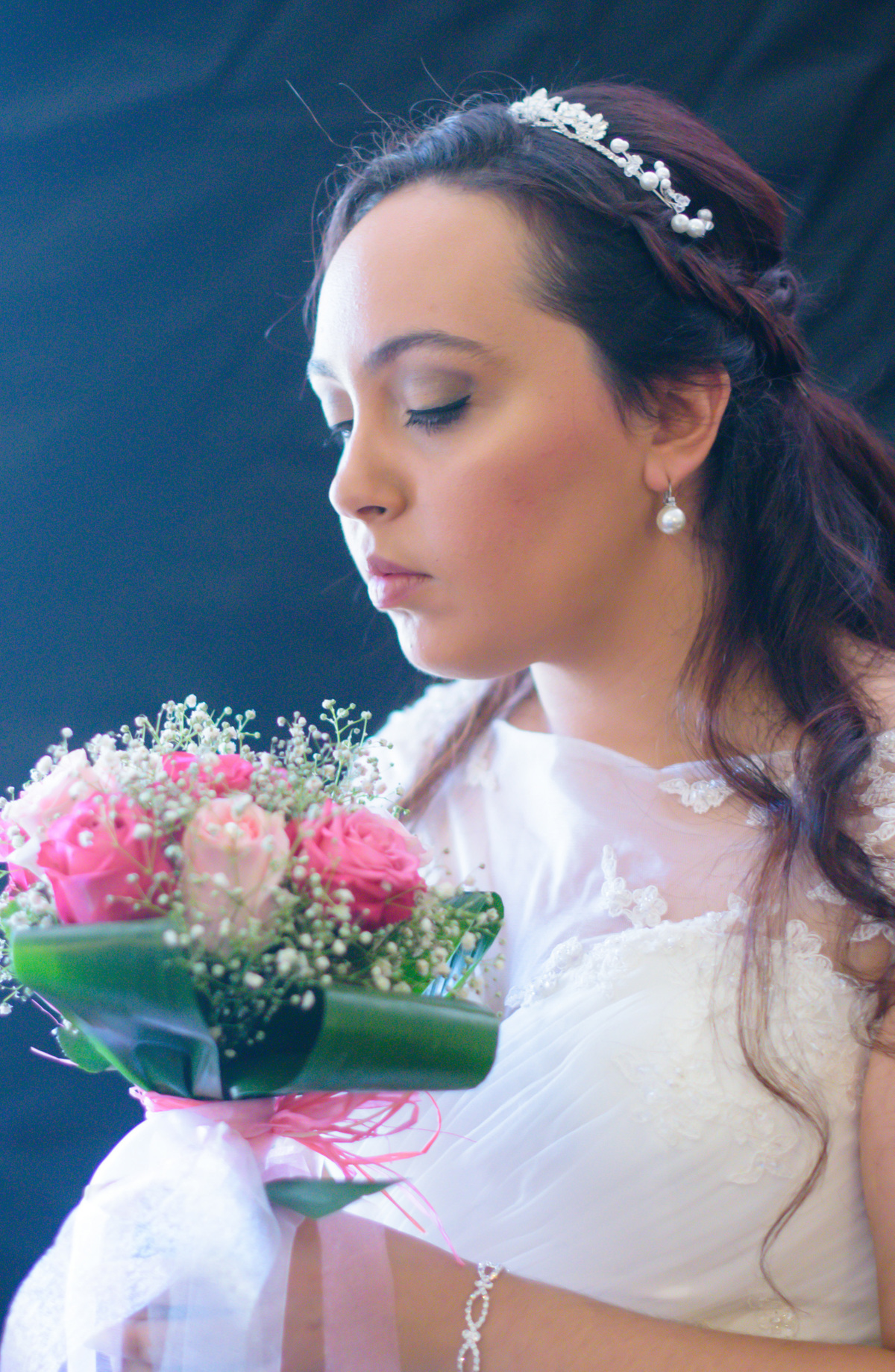 o lindo ramo de noiva -fotografia de casamento-Bragança